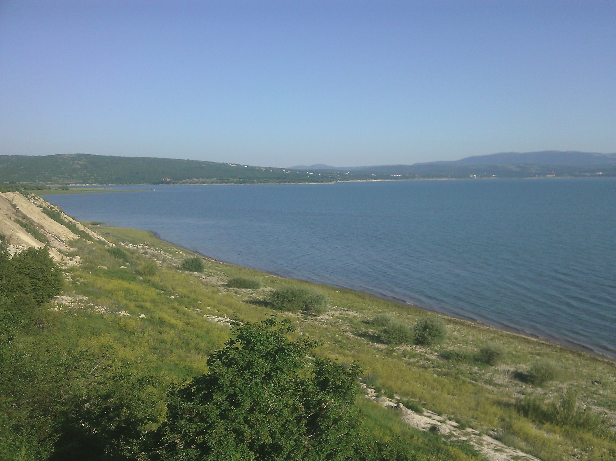 Lake Busko from near