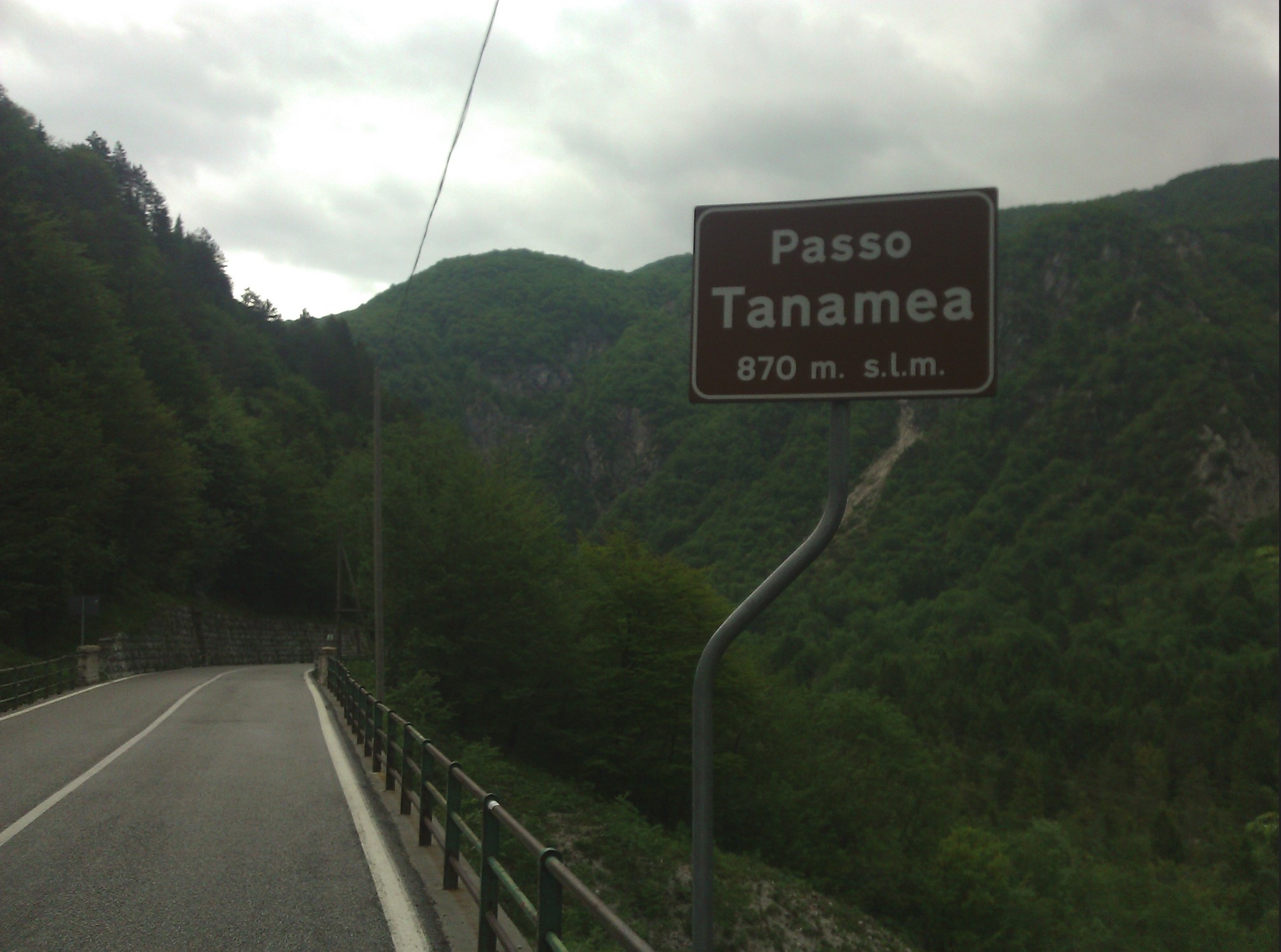 Pass between Italy and Slovenia