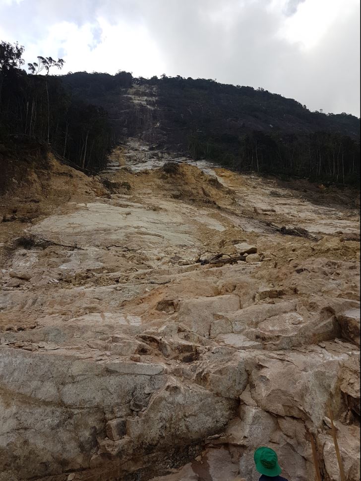 Rocks down