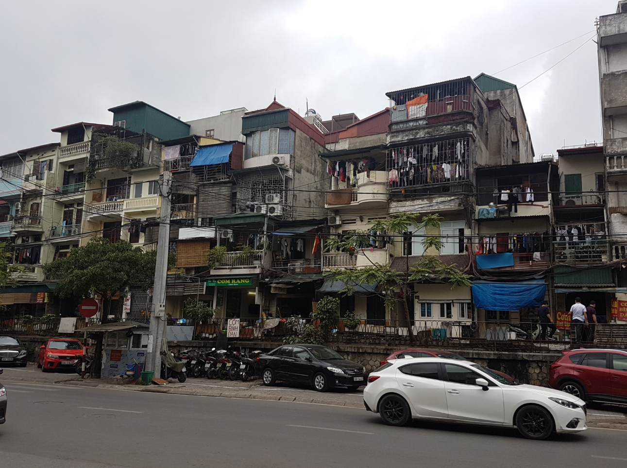Opposite my hotel
