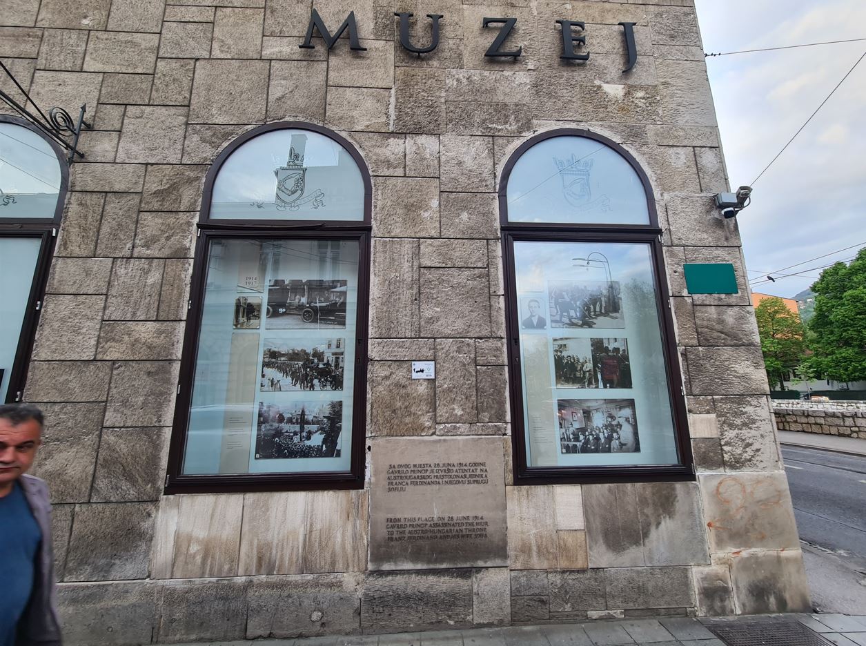 This is where the fateful assassination happened