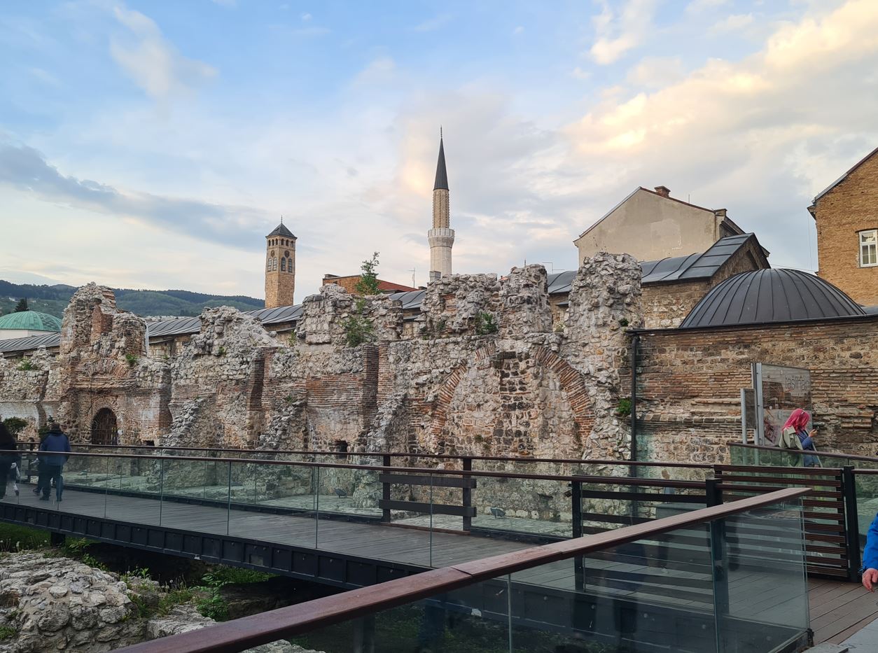 View of downtown Sarajevo