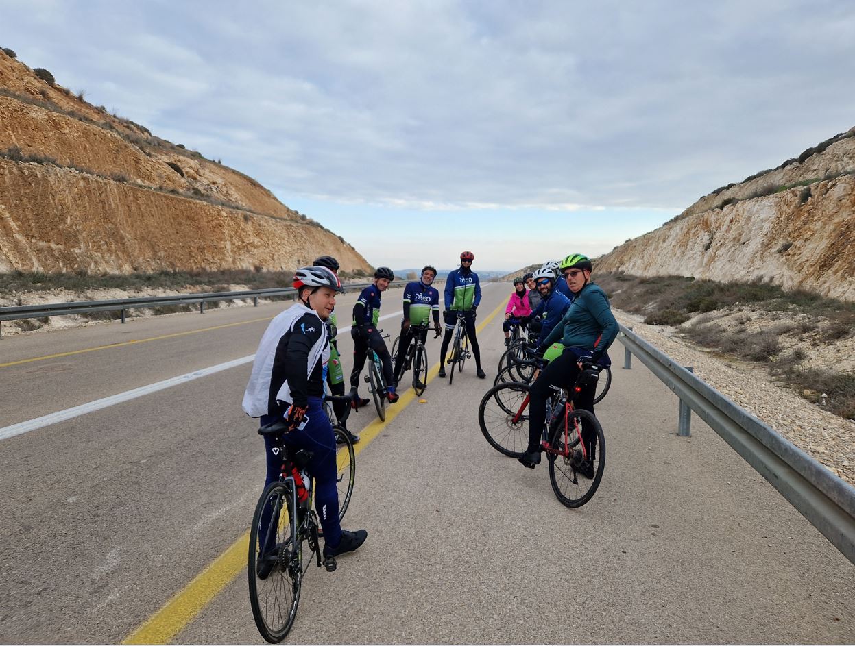 Bikers in the morning