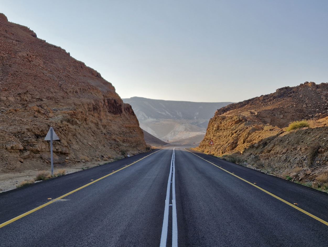 Just drive straight...