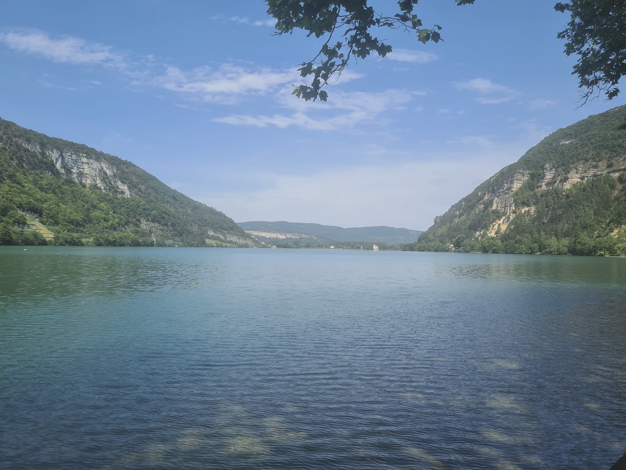 Glacial lake Nantua
