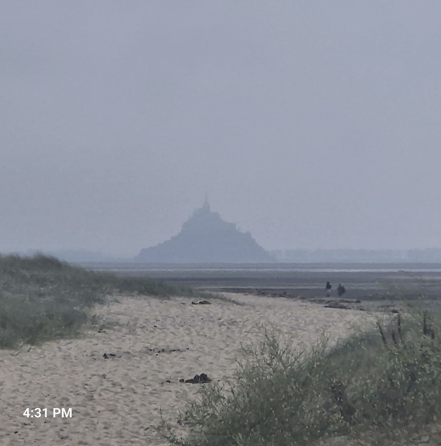 (One of the) first opportunities of capturing Mont Saint Michel