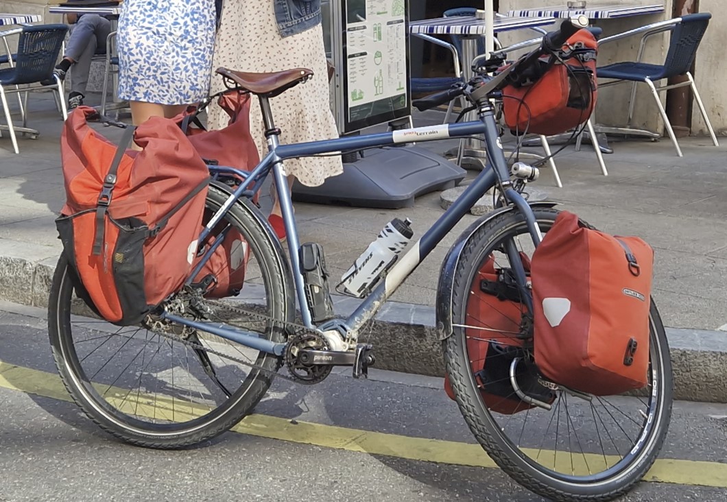 My bike - not too sleek, it it?