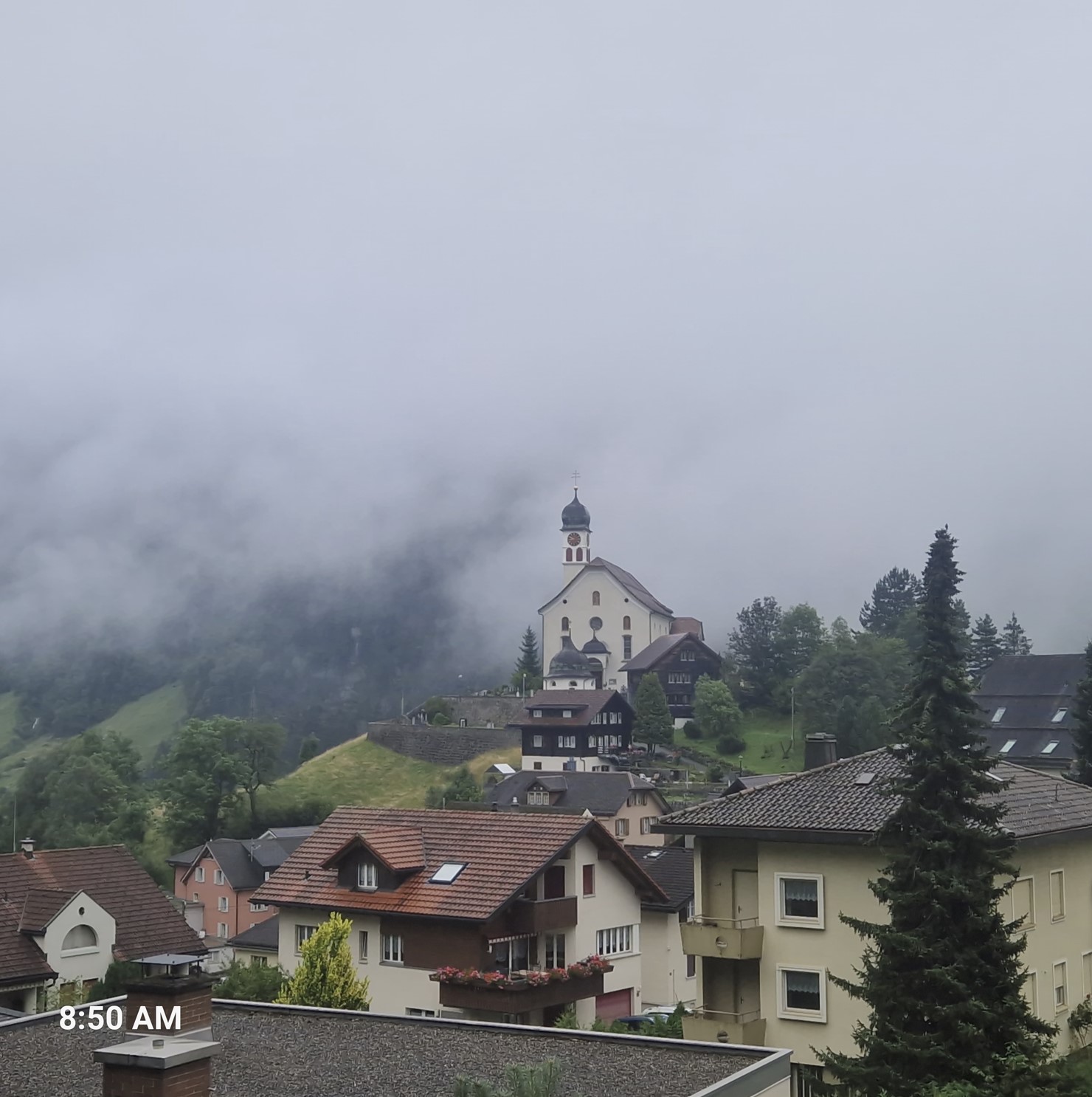 Church of Wassen - and not much to see...
