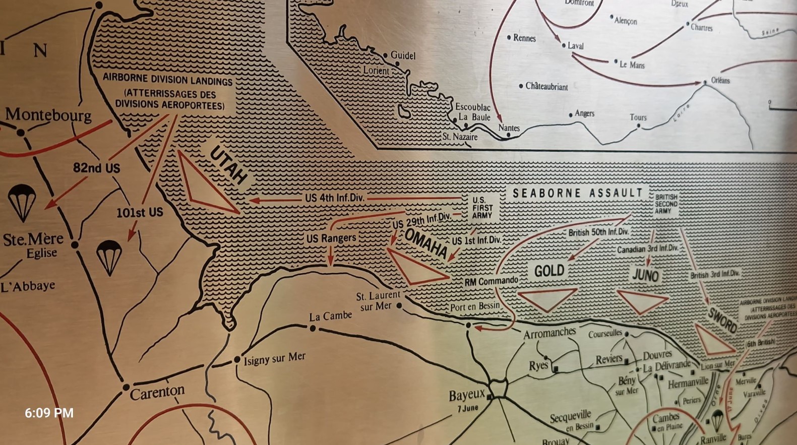 D-Day landing beaches