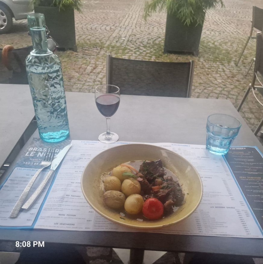 Dinner in Cluny
