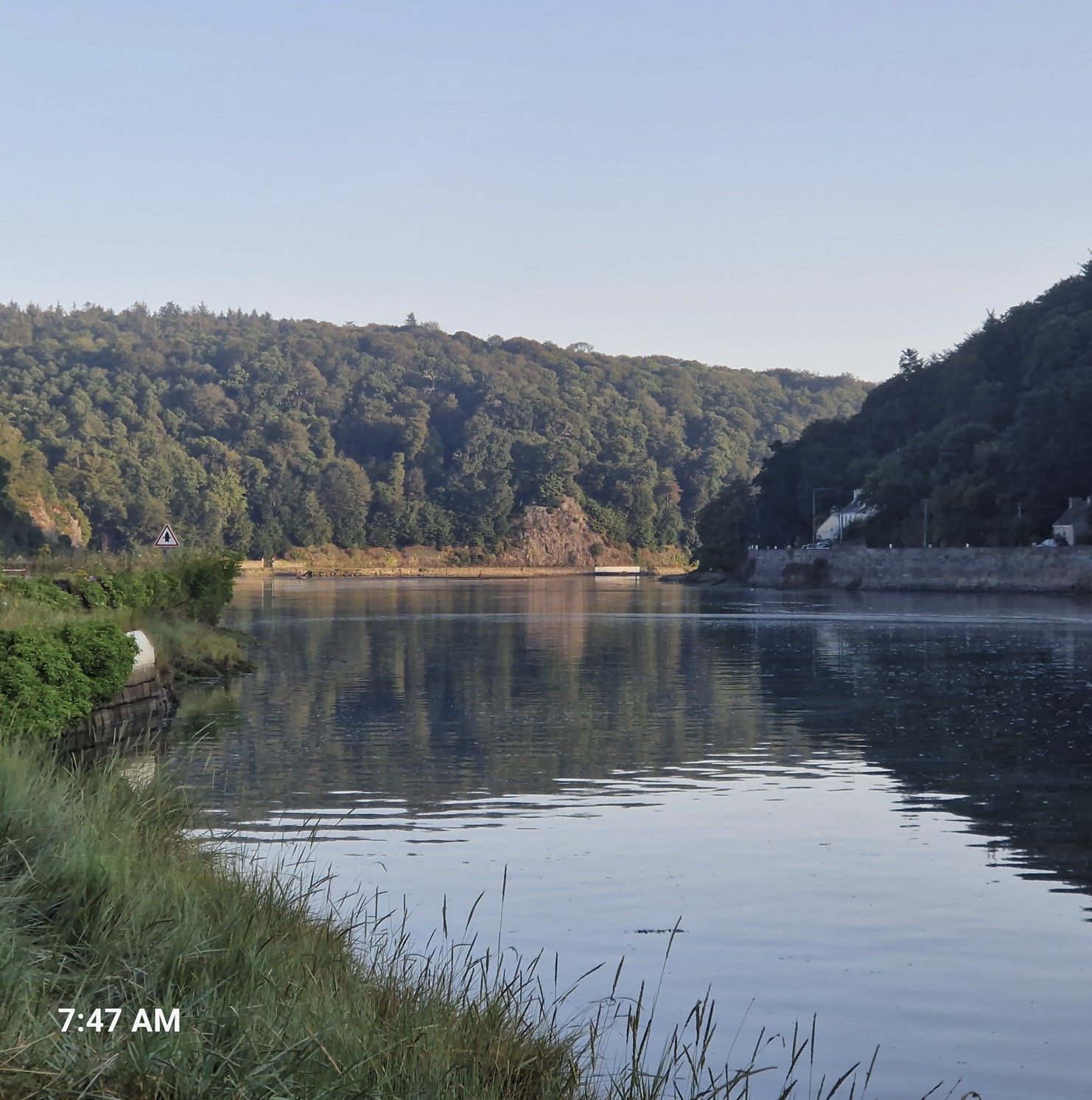 At a river...?