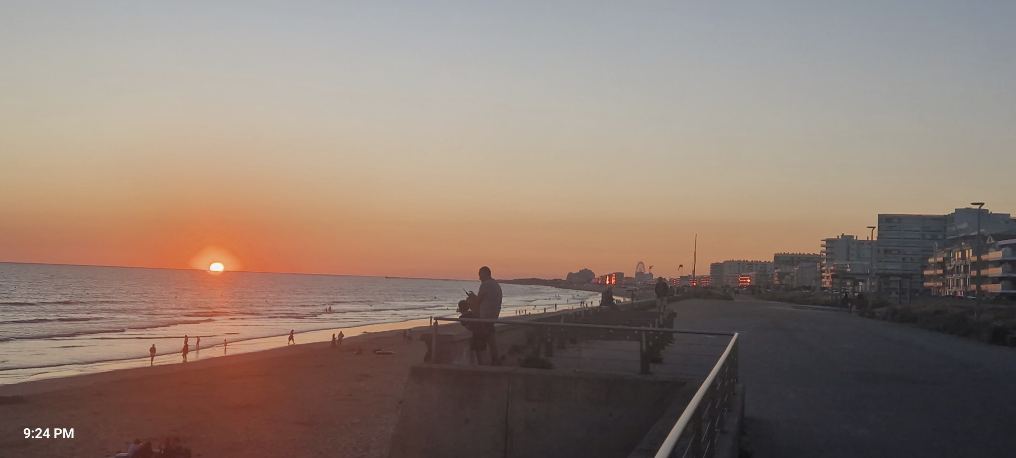Sunset at the Young Ladies` Beach