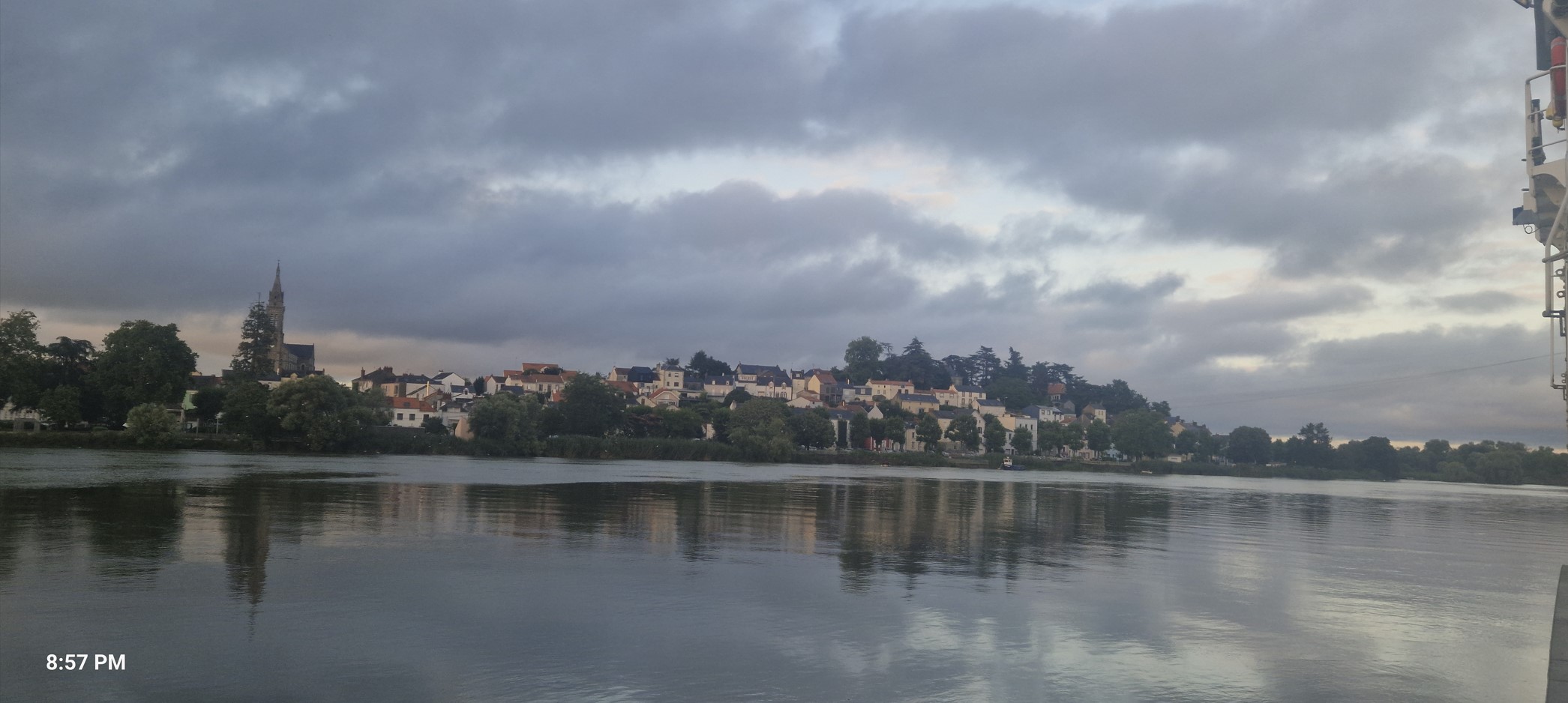 Crossing the Loire