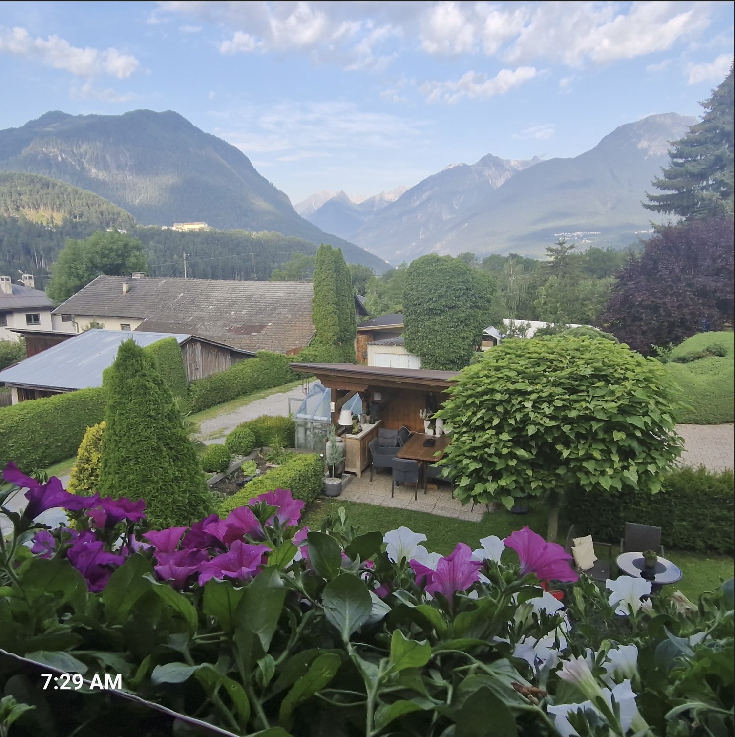 The view from my room