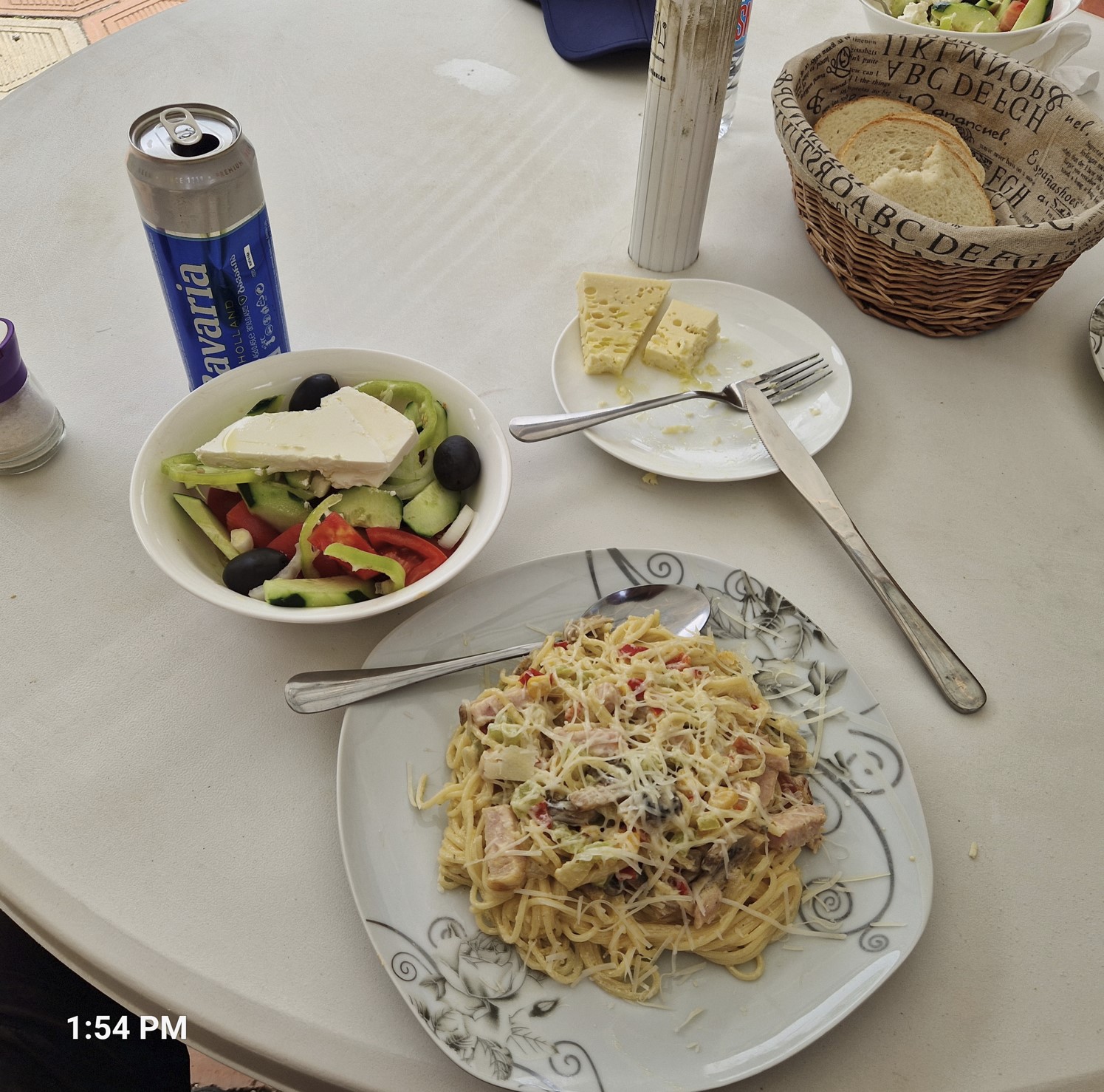 Pasta and cheeese
