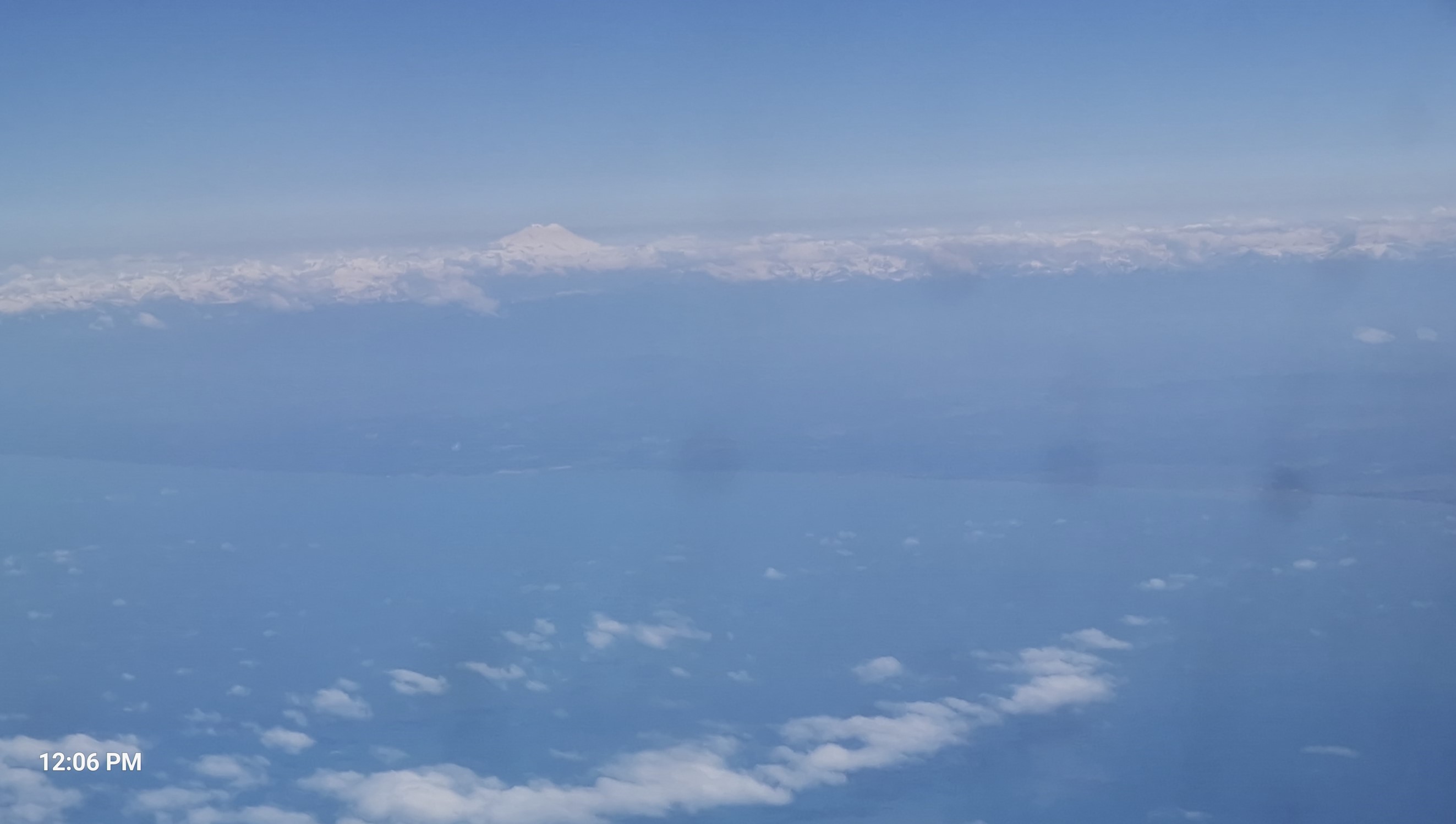 View from the seat 1A