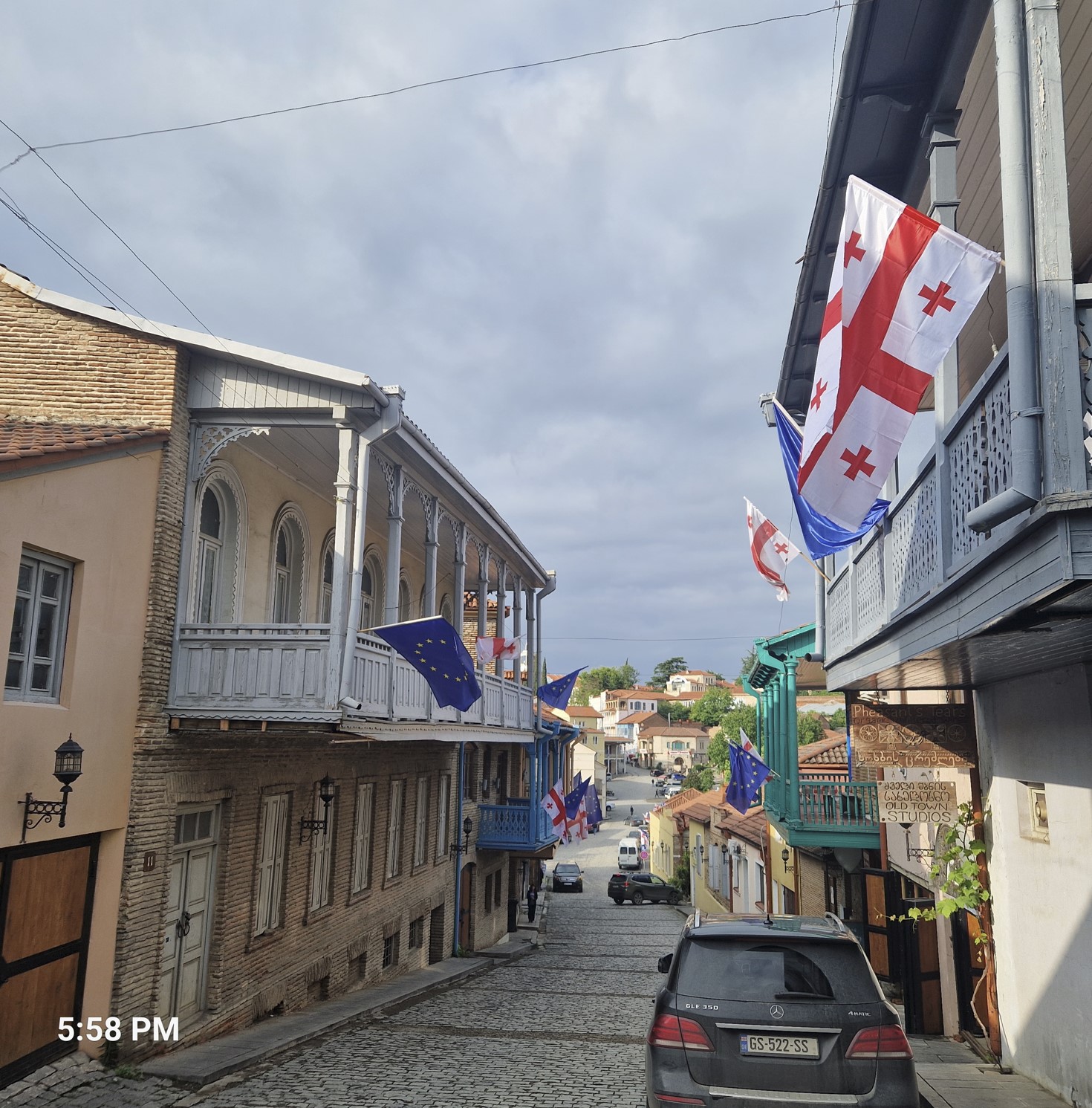 National Day - with EU flags