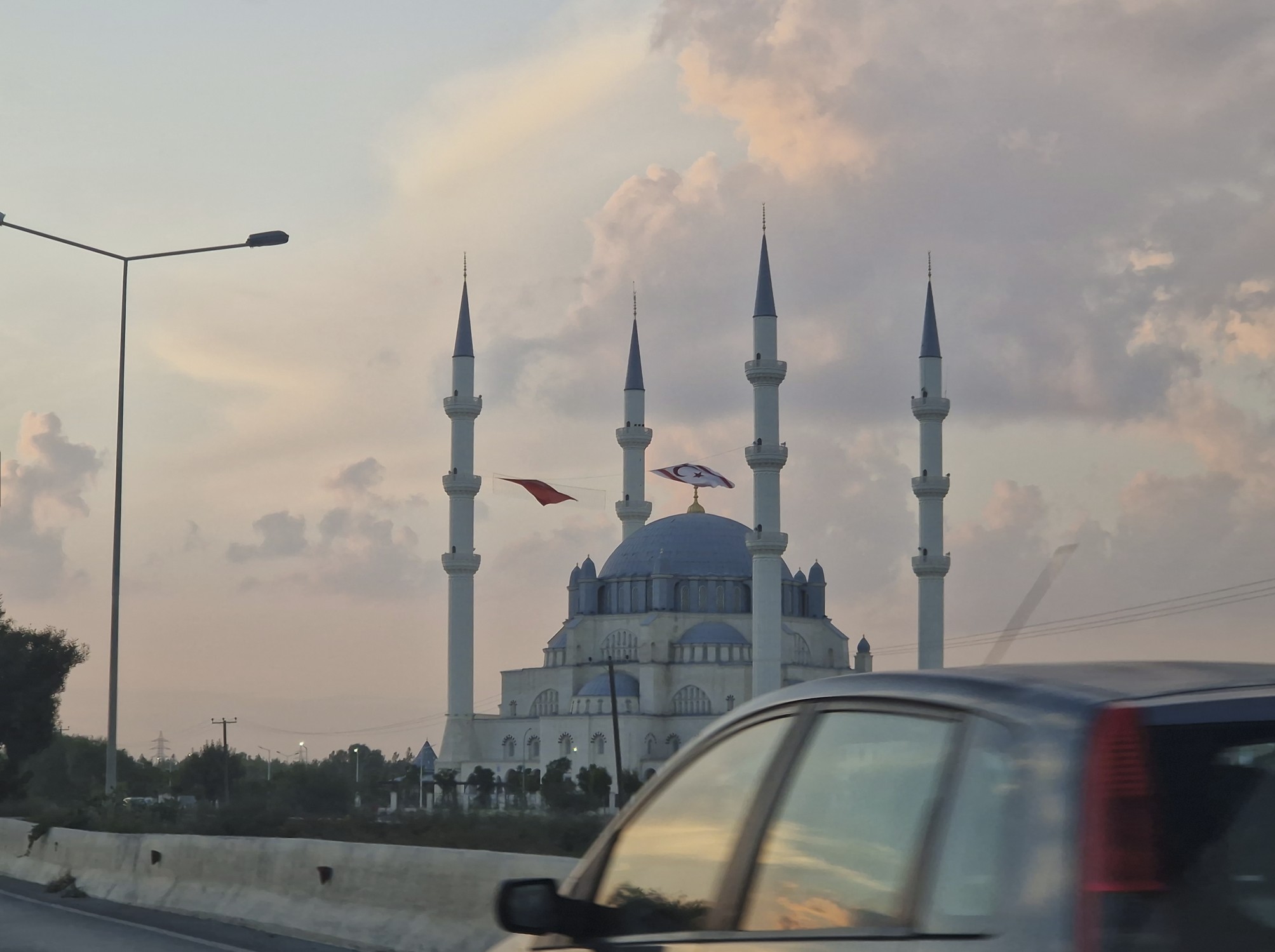 Large mosque close to Nicosia