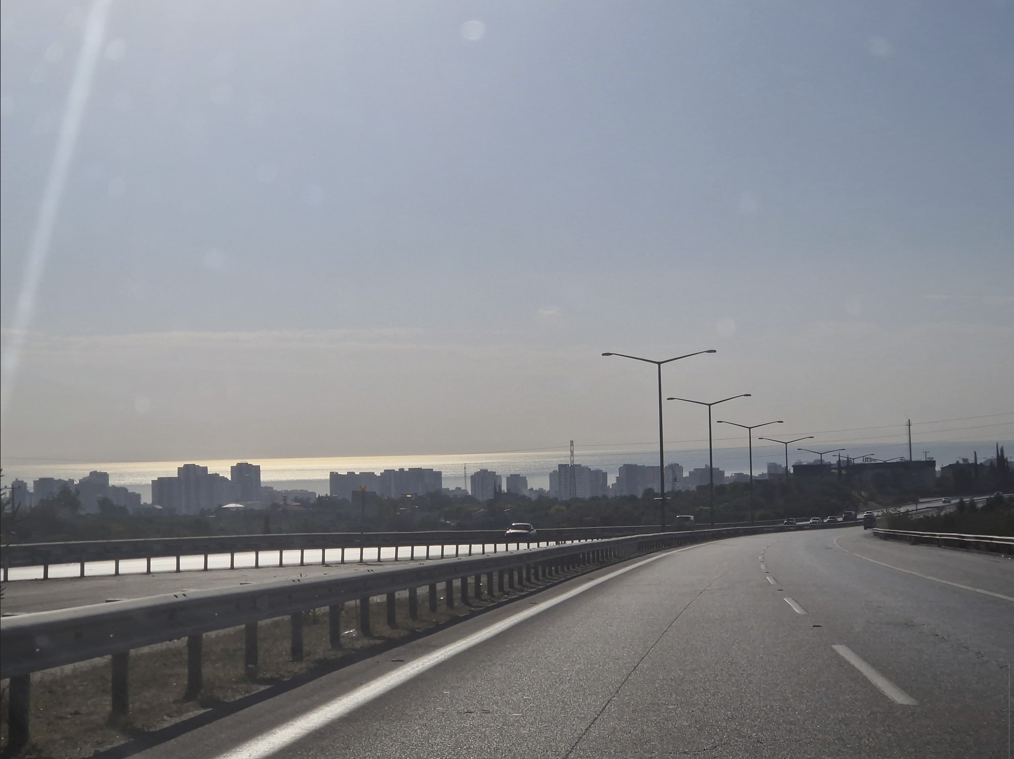 First view of the Mediterranean