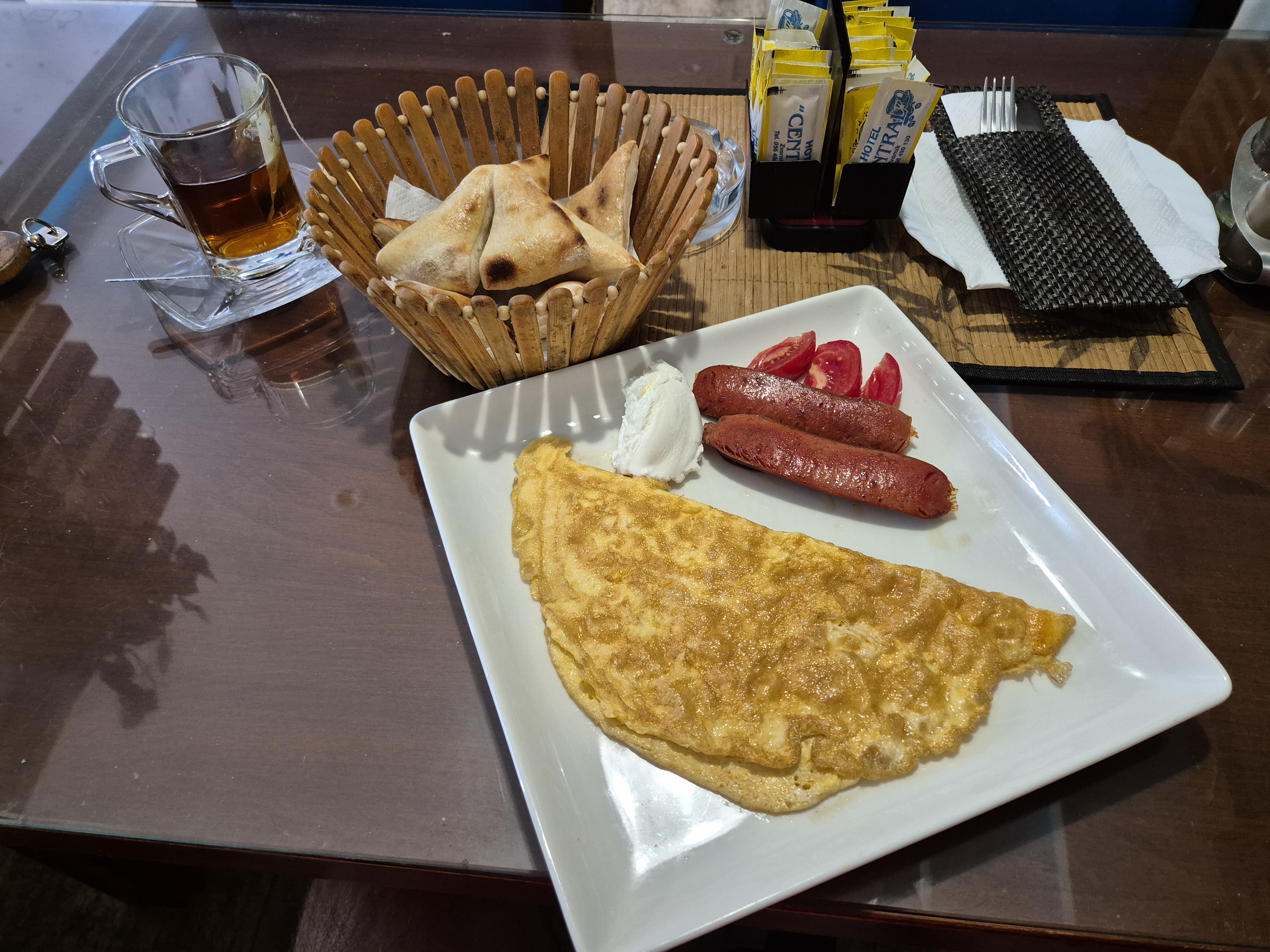 First breakfast