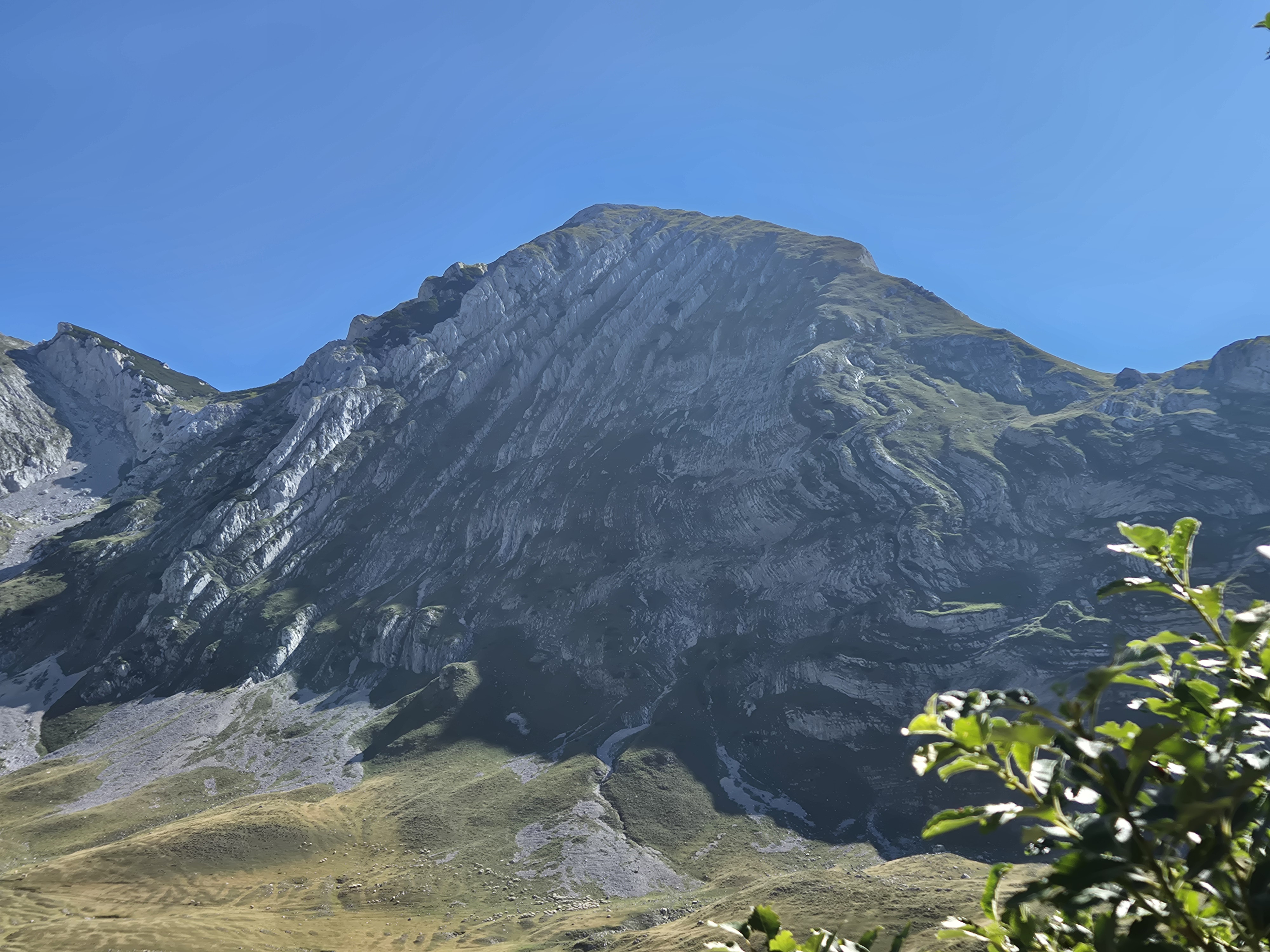 What forces of Mother Nature caused this rockface to be curved and bent...