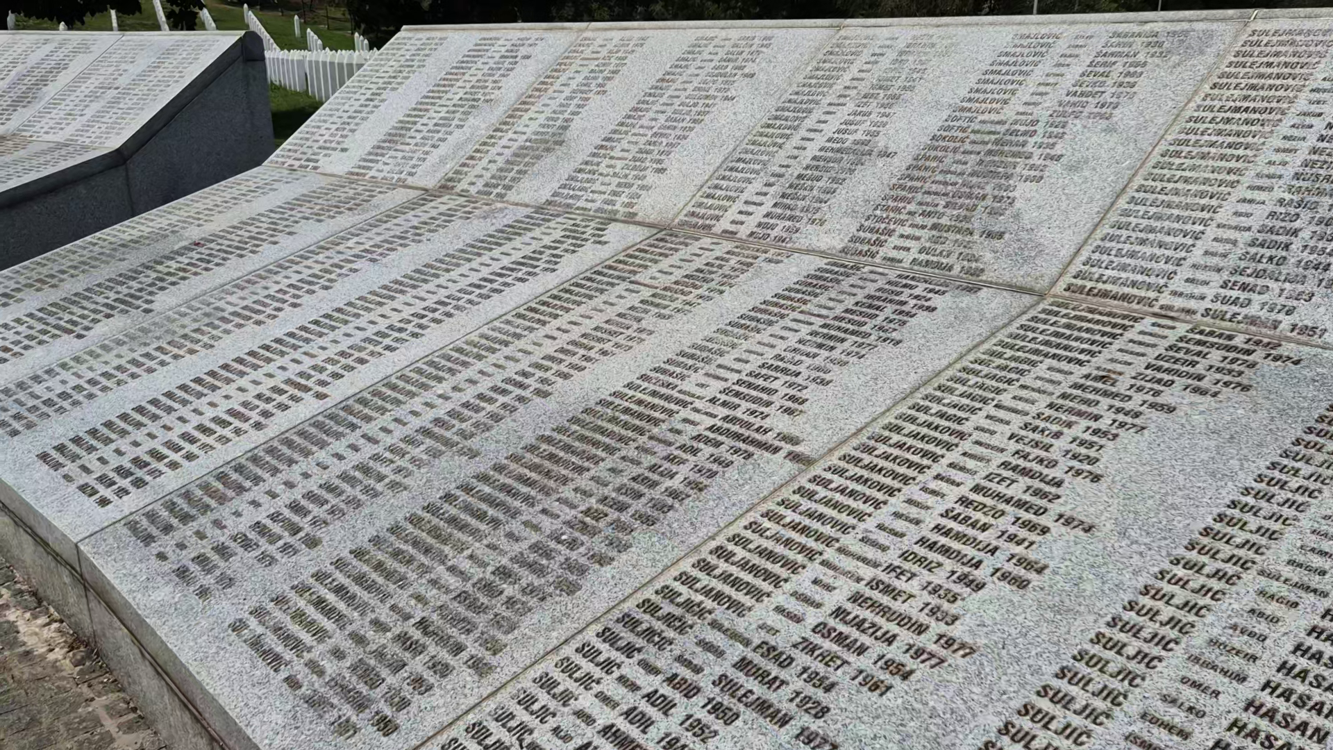 Some of the 8,500 names