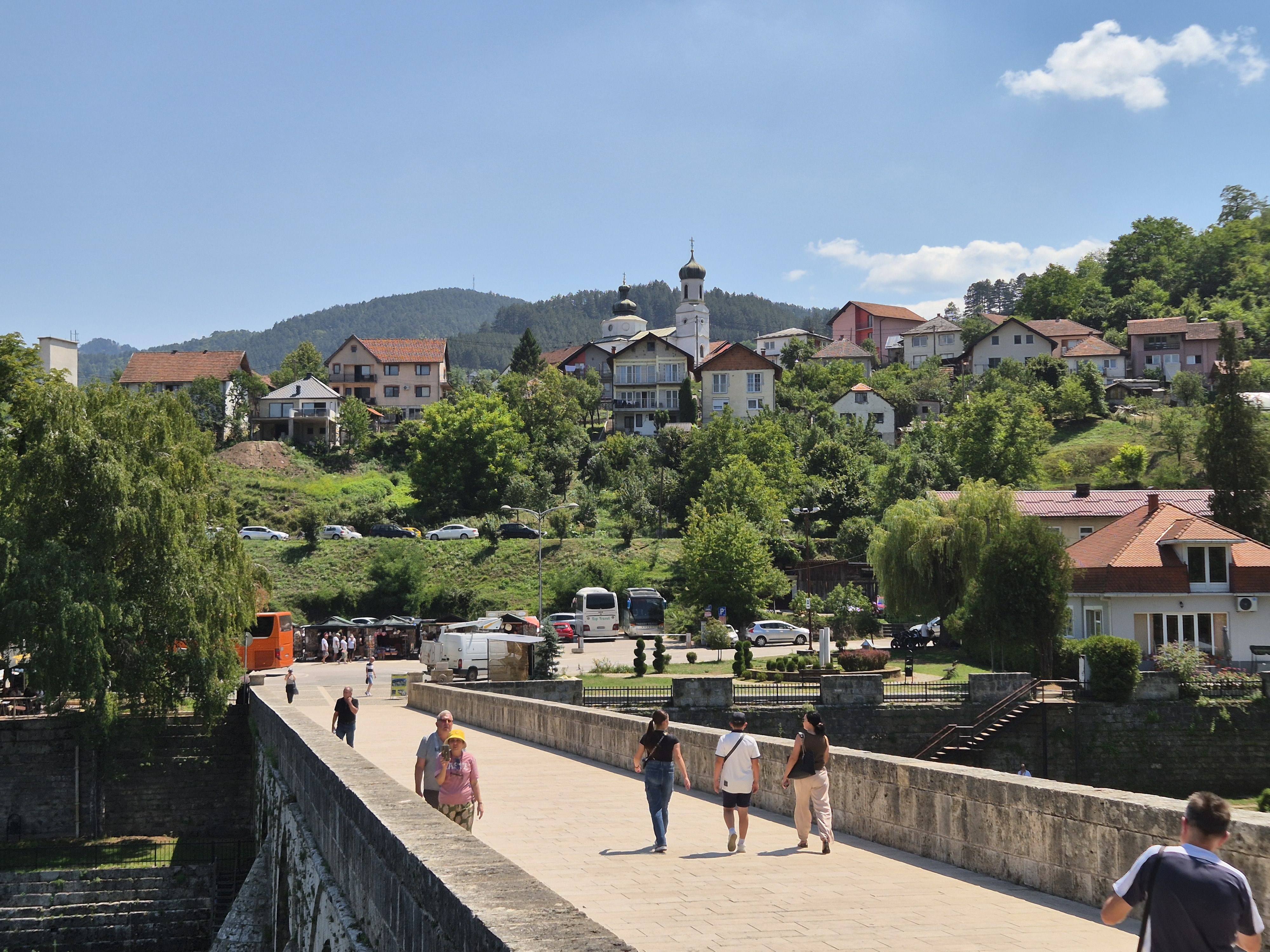 A pleasant town