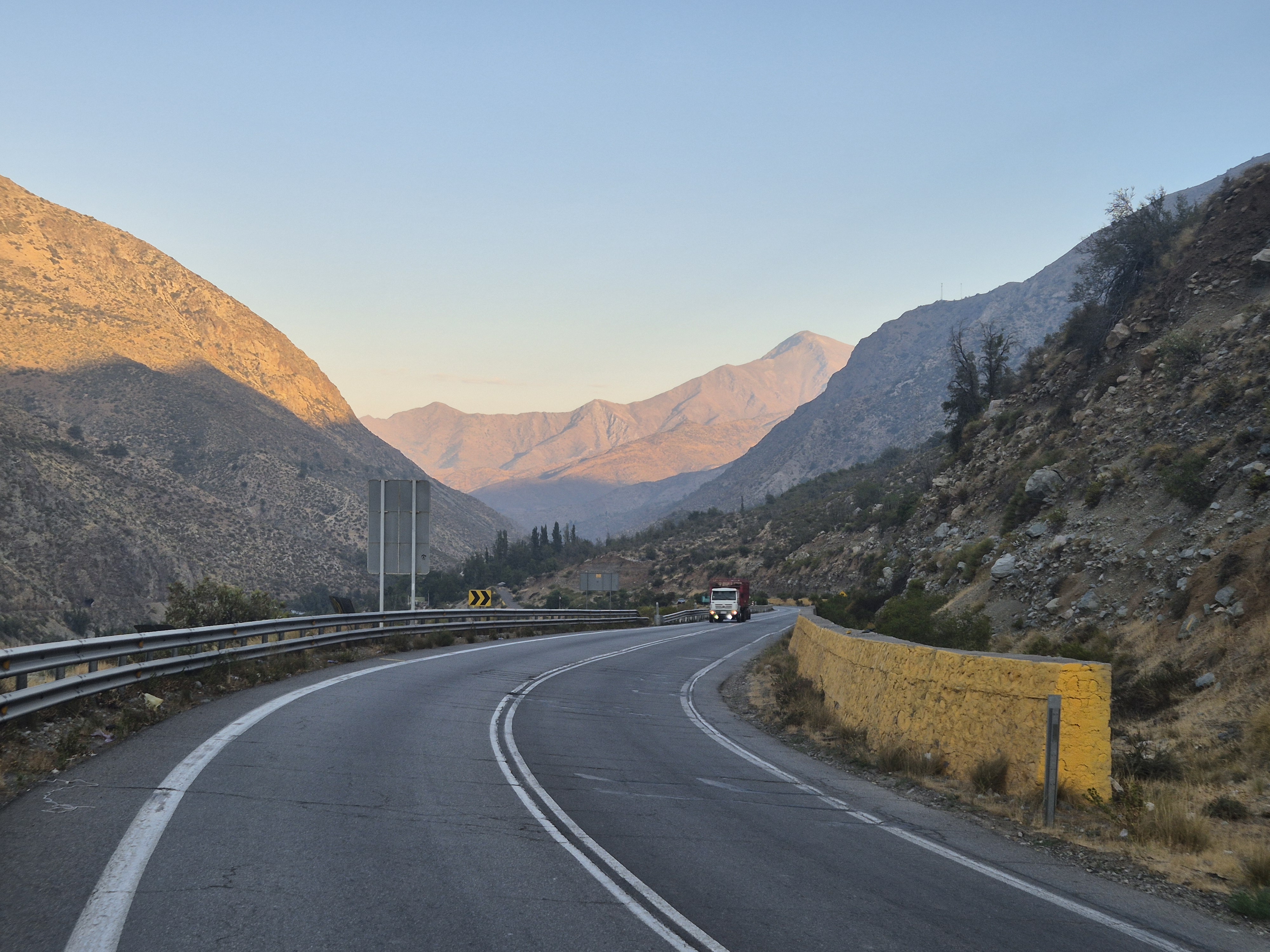 Sunrise in the Andes